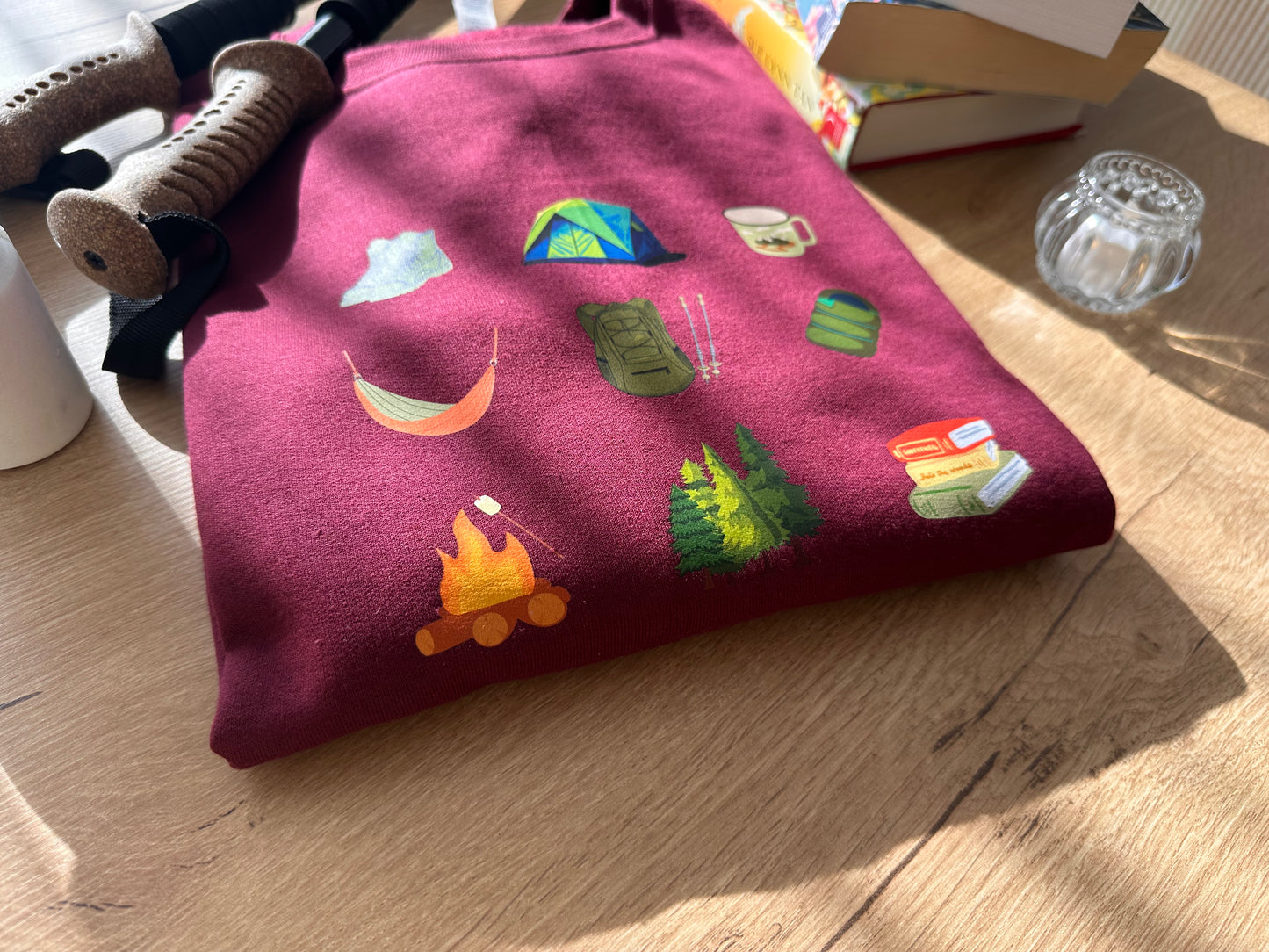 Camping essentials Sweatshirt