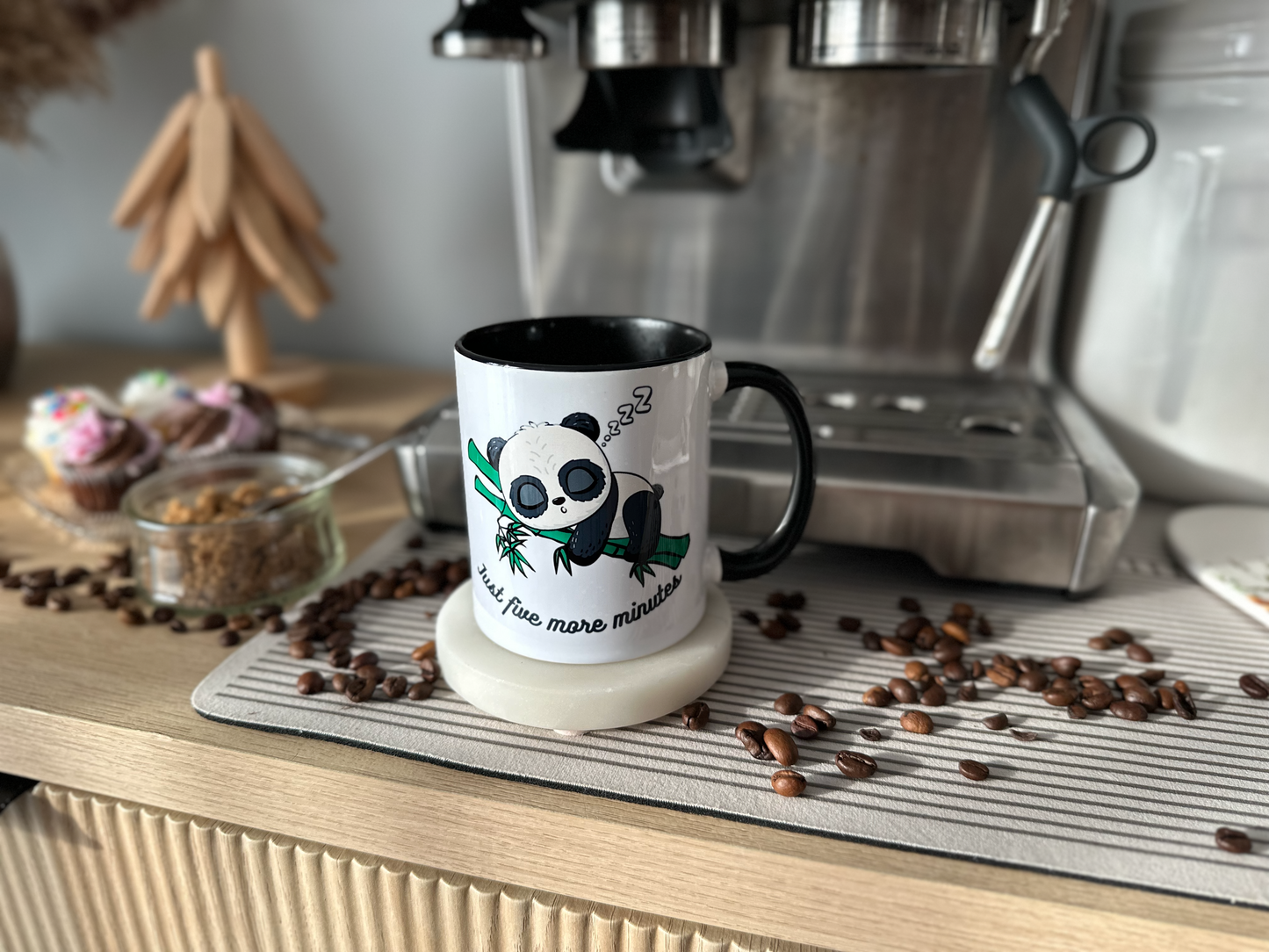 Five More Minutes Mug.