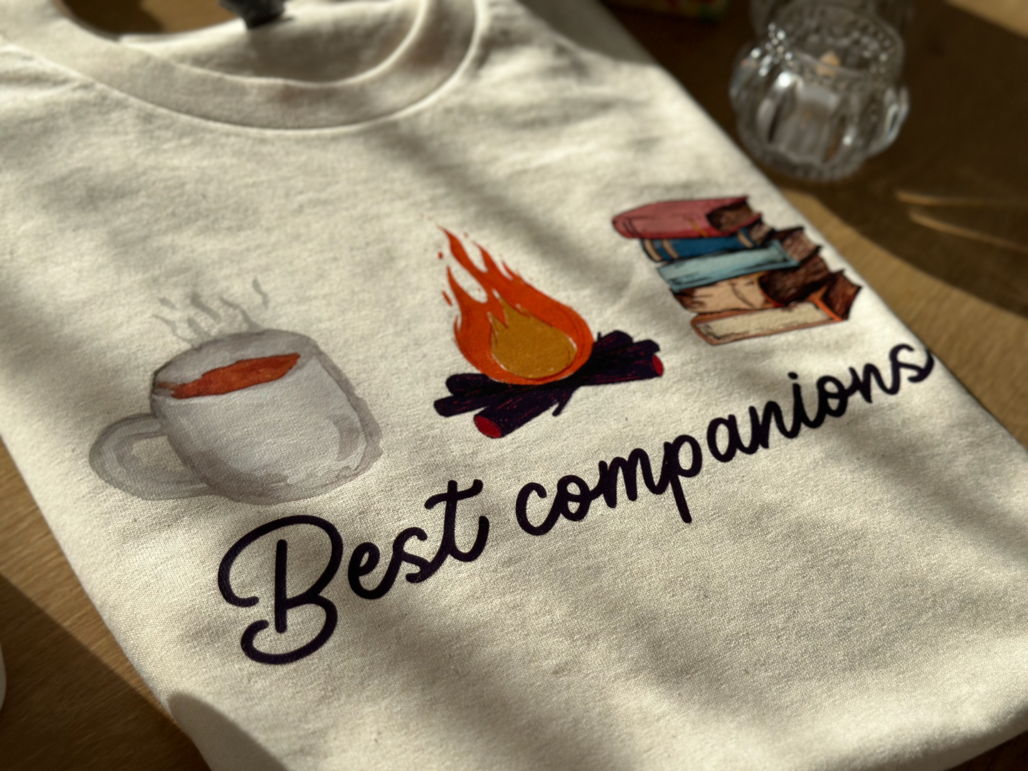 Best companions Short sleeve t-shirt.