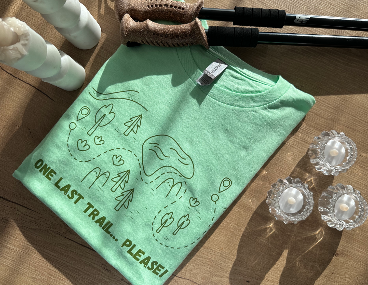 One more trail Short sleeve t-shirt.