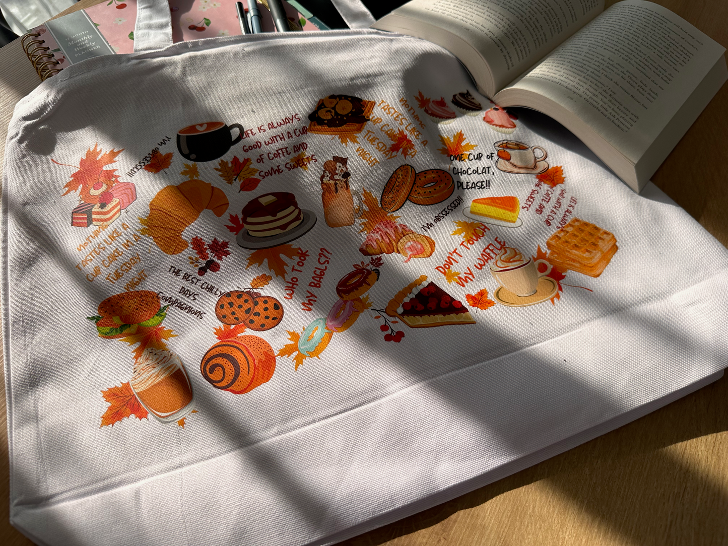 Coffee and sweets Tote Bag