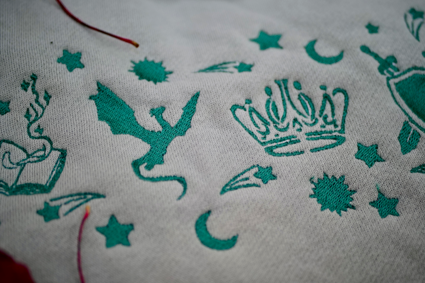 Bookish Cropped hoodie