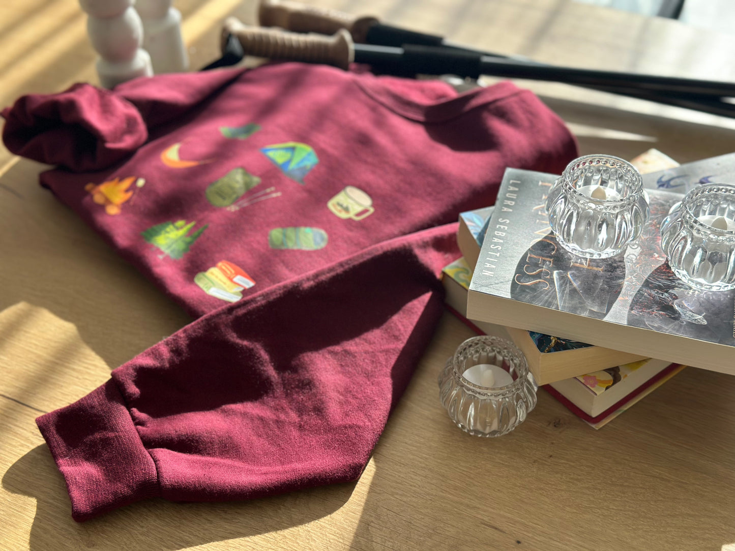 Camping essentials Sweatshirt