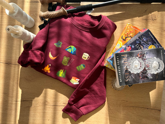 Camping essentials Sweatshirt