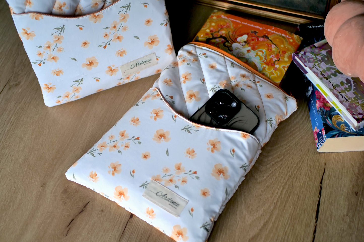 Handmade Quilted book Sleeves